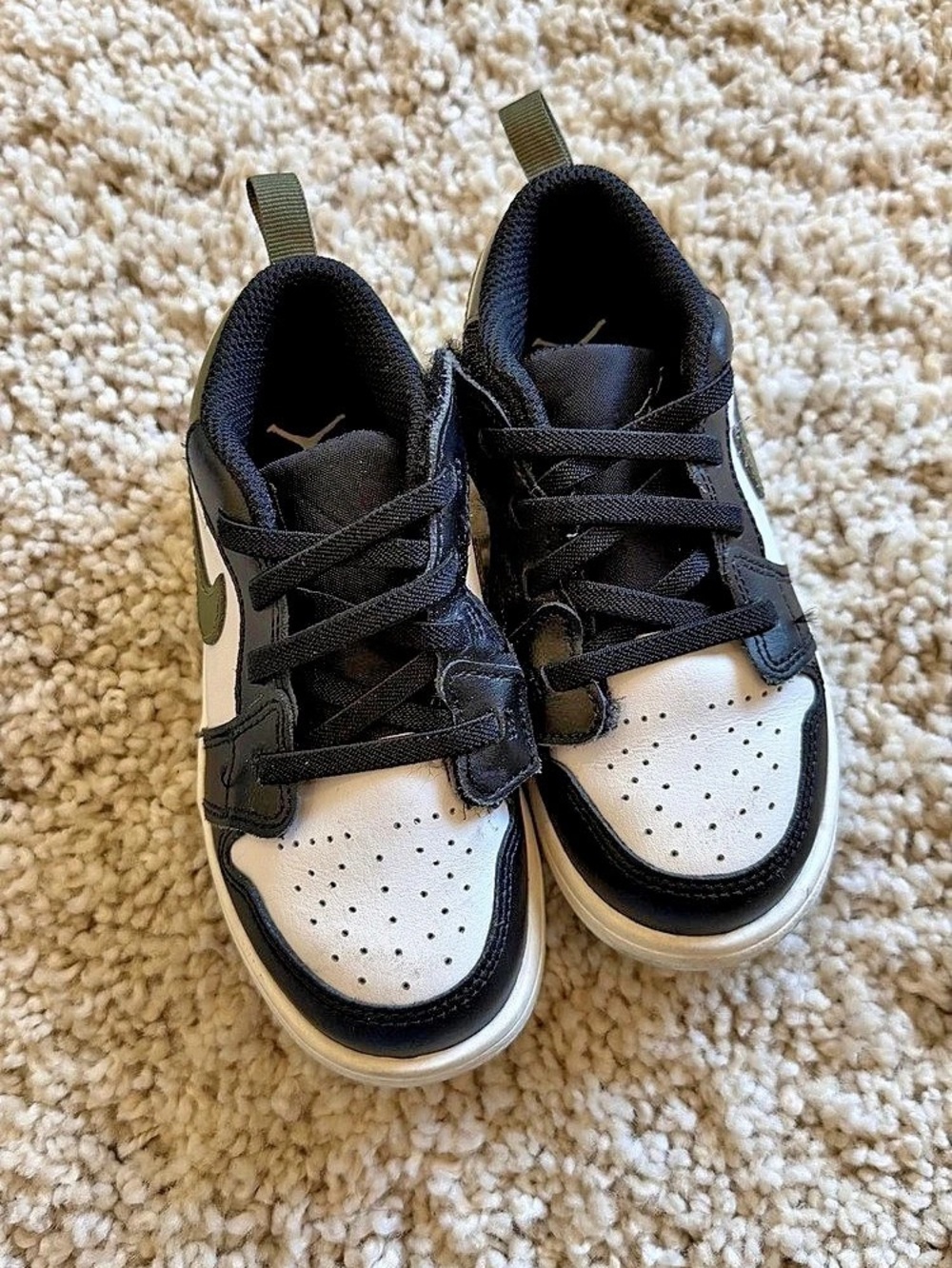 Jordan Air Jordan 1 Retro Low OG Medium Olive (Toddler) Air 1 Retro Low OG